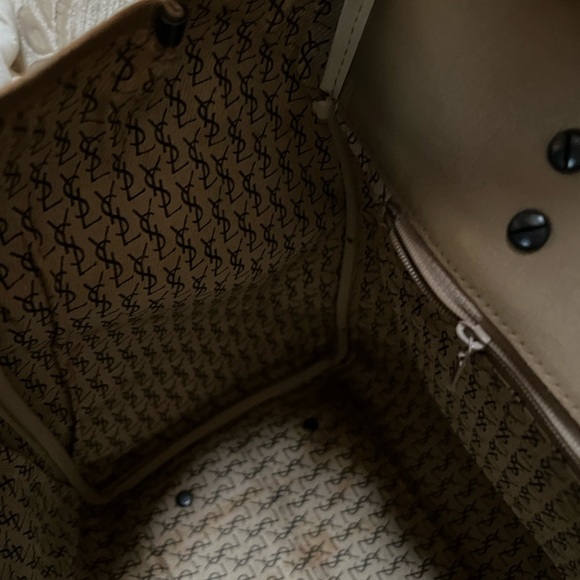 Yves Saint Laurent Vintage giraffe pattern weekender bag - Picture 6 of 15